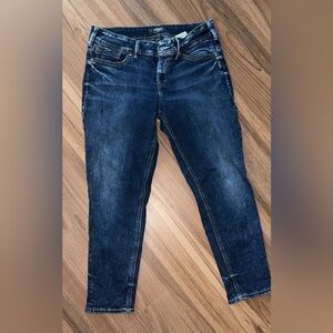 Silver Jeans Dark Blue Women's Skinny Jeans